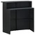 5 Piece Patio Bar Set with Cushions Black A949-3064879