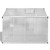 Reinforced Aluminum Greenhouse with Base Frame 49.5ft A949-41317