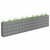 Gabion Raised Bed Galvanized Steel 141.7"x11.8"x35.4 A949-145643