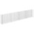 Gabion Raised Bed Galvanized Steel 141.7"x11.8"x35.4 A949-145643