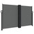 Retractable Side Awning Anthracite 55.1"x472.4 A949-4004808