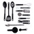 Gibson Home Total Kitchen 20-Piece Tool/Gadget Prep N' Serve Combo Set D970-99202.20