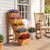 5-tier Vertical Raised Garden Bed Wood Elevated Planter Box with Legs-Orange B593-GT4655