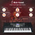 61-Key Electronic Keyboard Piano Starter Set with Stand Bench and Headphones B593-MU70008