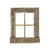 22X18 Rustic Weatered Grey Window Frame With Planter N270-380266