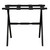 Hotel Black Finish Wood Folding Luggage Rack With Black Straps N270-383079