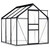 Greenhouse with Base Frame Anthracite Aluminum 38.9 ft A949-48215