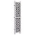 5-Panel Room Divider Gray 68.9"x65" Solid Wood A949-284193