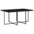 7 Piece Patio Dining Set with Cushions Black Poly Rattan A949-3278033