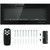 50 Inch Recessed Electric Insert Wall Mounted Fireplace with Adjustable Brightness B593-EP24727US