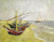 Fishing Boats On The Beach At St. Maries Q385-2065-16x20_GC