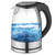 Better Chef 1.7 L Cordless Electric Glass and Stainless Steel Tea Kettle D970-IM-178S