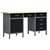  Workbench Black 63"x23.6"x33.5" Steel A949-145347