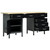  Workbench Black 63"x23.6"x33.5" Steel A949-145347