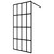  Walk-in Shower Screen Clear Tempered Glass 35.4"x76.8 A949-145675