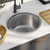  Kitchen Sink with Strainer Stainless Steel A949-145071