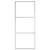  Walk-in Shower Wall with Whole Frosted ESG Glass 45.3"x76.8 A949-146648