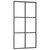  Sliding Door ESG Glass and Aluminum 40.2"x80.7" Black A949-151013