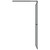  Walk-in Shower Screen 31.5"x76.8" Dark Tempered Glass A949-151884