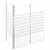  Bath Enclosure 47.2"x26.8"x51.2" Tempered Glass Stripe A949-146226