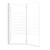  Bath Enclosure 47.2"x26.8"x51.2" Tempered Glass Stripe A949-146226