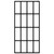  Walk-in Shower Wall with Shelf Black 39.4"x76.8" ESG Glass&Aluminum A949-3185467