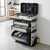  3-Part Rolling Tool Box with 2 Wheels A949-140301