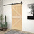  Door NARVIK 39.37 x 82.68 in Solid Pine Wood (Untreated) A949-351044