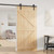  Door NARVIK 39.37 x 82.68 in Solid Pine Wood (Untreated) A949-351044
