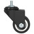  Caster Wheels 4 pcs Black 1.4" Iron A949-365494