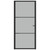  Interior Door 36.6"x79.3" Black Matt Glass and Aluminum A949-350554