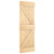  Door NARVIK 27.56 x 82.68 in Solid Pine Wood (Untreated) A949-42047079