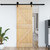 Door NARVIK 27.56 x 82.68 in Solid Pine Wood (Untreated) A949-42047079