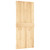  Flat Door NARVIK 35.4" x 82.7" Solid Pine Wood (Untreated) A949-42047085