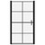  Shower Doors Tempered Glass 39.4"x70.1" Black A949-148892