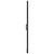  Shower Doors Tempered Glass 39.4"x70.1" Black A949-148892