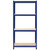  Storage Shelves 2 pcs Blue 31.5"x15.7"x63" Steel and MDF A949-144274