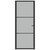  Interior Door 32.7"x79.3" Black Matt Glass and Aluminum A949-350553