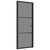  Interior Door 32.7"x79.3" Black ESG Glass and Aluminum A949-350561