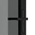  Interior Door 32.7"x79.3" Black ESG Glass and Aluminum A949-350561