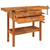  Workbench with Drawers and Vices 48.8"x20.5"x32.7" Solid Wood Acacia A949-153322