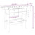  Workbench with Drawers and Vices 48.8"x20.5"x32.7" Solid Wood Acacia A949-153322
