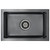  Handmade Kitchen Sink Black Stainless Steel A949-145082