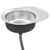  Kitchen Sink with Strainer Oval Stainless Steel A949-145072