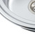  Kitchen Sink with Strainer Oval Stainless Steel A949-145072
