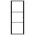  Interior Door ESG Glass and Aluminum 29.9"x79.3" Black A949-151198