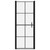  Shower Door Tempered Glass 35.8"x76.8" Black A949-148891