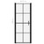  Shower Door Tempered Glass 35.8"x76.8" Black A949-148891