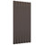  Roof Panels 12 pcs Galvanized Steel Brown 31.5"x14.2 A949-319135