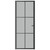  Interior Door 32.7"x79.3" Black Matt Glass and Aluminum A949-350557